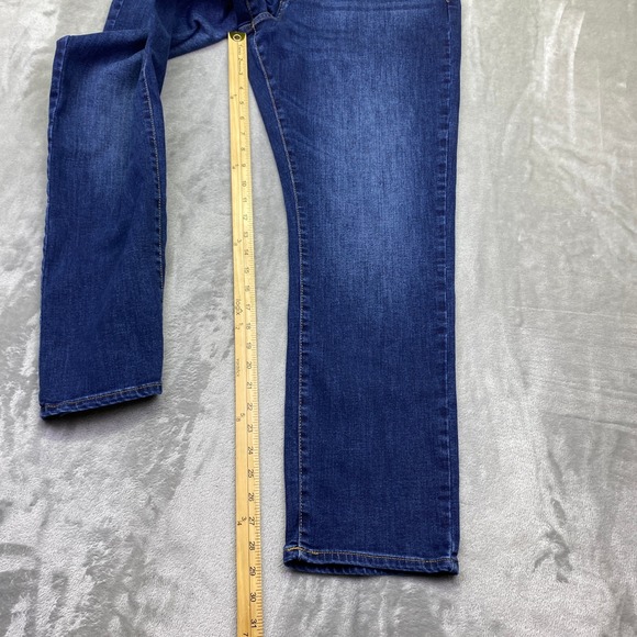 Lucky Brand 410 Athletic Straight Jeans Mens Sz 36 Dark Wash Denim Pants grunge - Picture 3 of 9